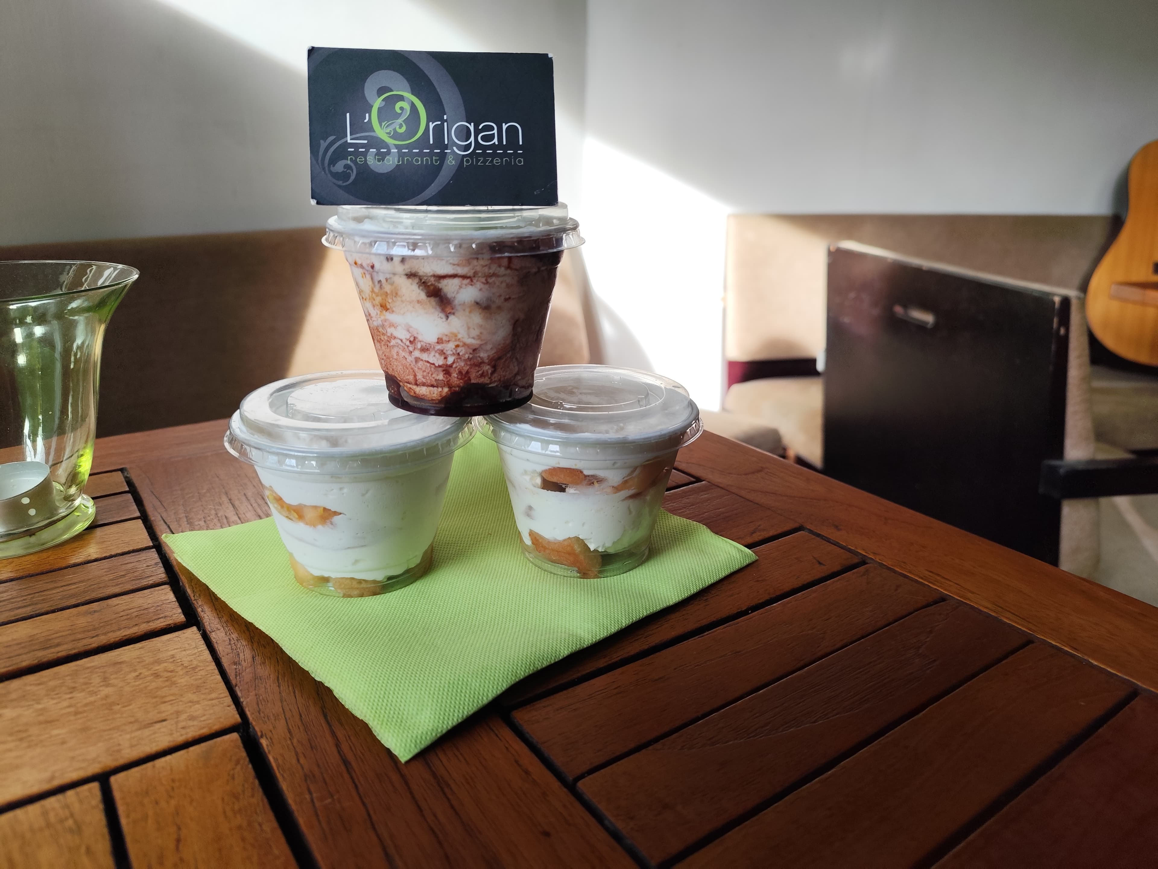 Tiramisu traditionnel au café